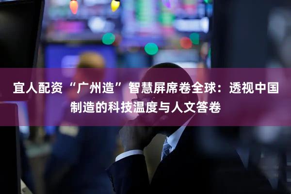 宜人配资 “广州造” 智慧屏席卷全球：透视中国制造的科技温度与人文答卷